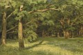 Die Waldrodung klassische Landschaft Ivan Ivanovich Bäume